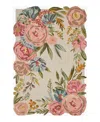 Surya Shindig 499576 Area Rug, 5' X 7'6 In Pink/cream
