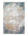 Surya Solar Sor-2301 Area Rug, 7'6 X 11'2 In Sky Blue/dark Blue