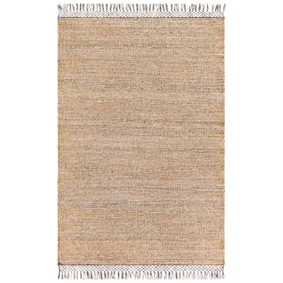 Surya Southampton Suh-2302 5'x7'6" Tan And Charcoal Area Rug In Neutral