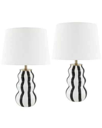 Surya Stellan Accent Table Lamp In Black