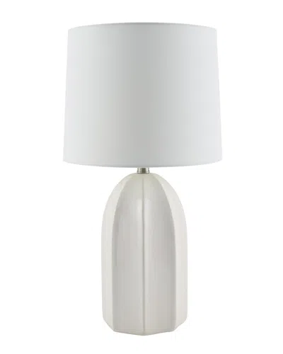 Surya Stellan Accent Table Lamp In White