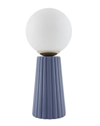 Surya Stelvio Accent Table Lamp In Blue