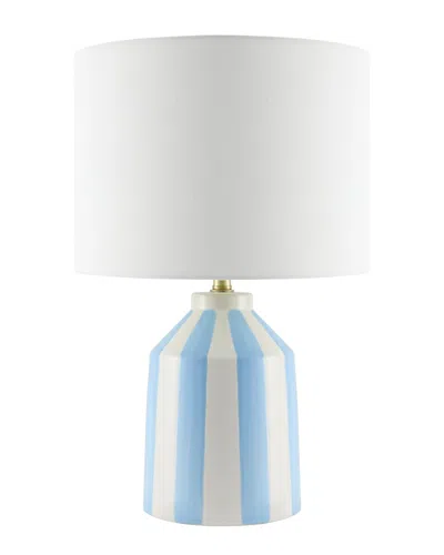 Surya Stelvio Accent Table Lamp In Blue