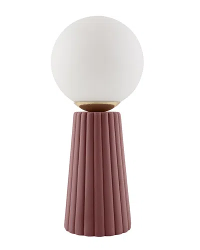 Surya Stelvio Accent Table Lamp In Brown