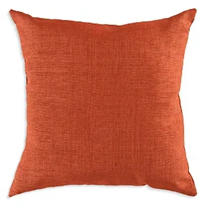 Surya Storm Outdoor Pillow, 18 X 18 In Terracotta