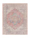 Surya Subtle Sub-2301 Area Rug, 7'10 X 10' In Red Ivory