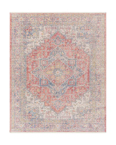 Surya Subtle Sub-2301 Area Rug, 7'10 X 10' In Red Ivory