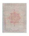 Surya Subtle Sub-2302 Area Rug, 7'10 X 10' In Red Ivory