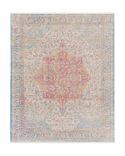Surya Subtle Sub-2302 Area Rug, 7'10 X 10' In Red Ivory