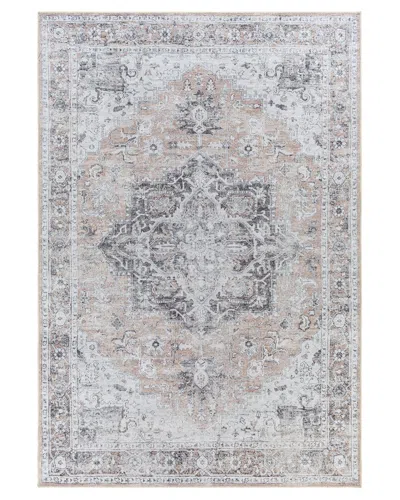 Surya Tahmis Traditional Machine-washable Rug In Beige