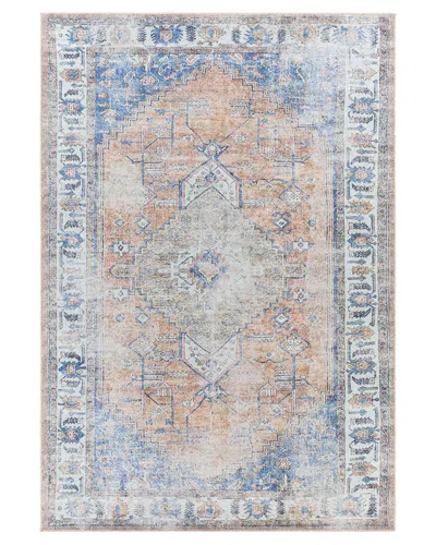 Surya Tahmis Traditional Machine-washable Rug In Blue
