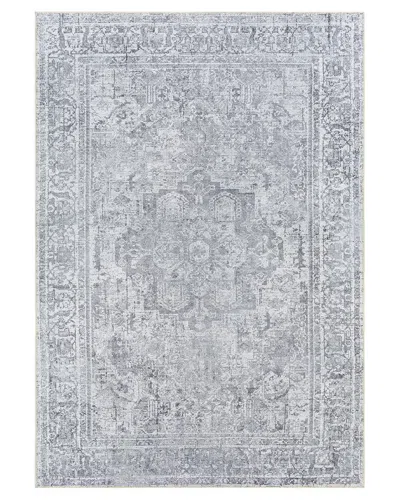 Surya Tahmis Traditional Machine-washable Rug In Gray