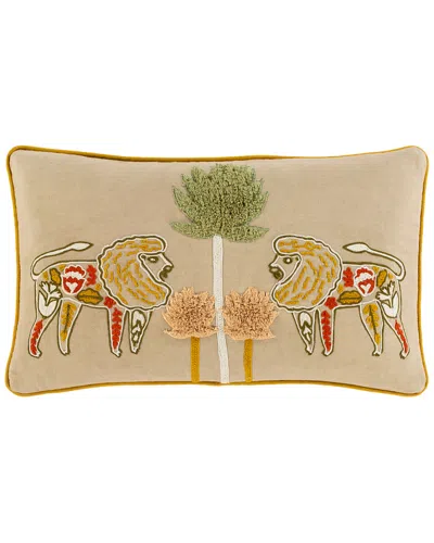 Surya Tanzania Decorative Pillow In Brown