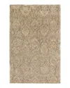 Surya Thompson Area Rug, 6' X 9' In Beige/olive