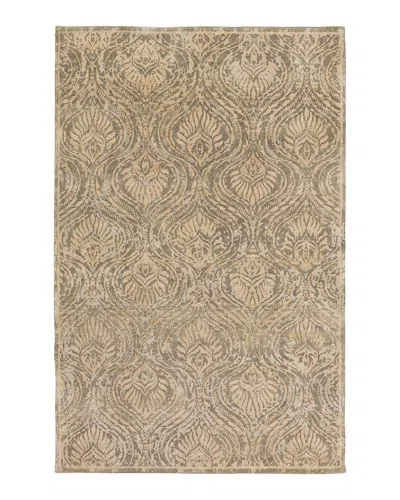 Surya Thompson Area Rug, 6' X 9' In Beige/olive