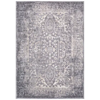 Surya Tibetan Tbt-2300 5'x8' Charcoal And Ivory Area Rug