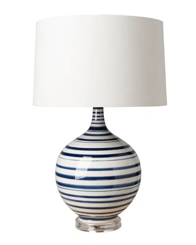 Surya Tideline White Table Lamp