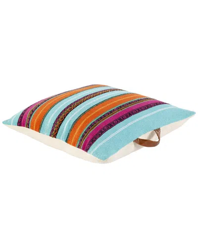 Surya Toluca Pillow In Aqua