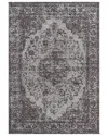 Surya Toscana Chenille-polyester Rug In Grey