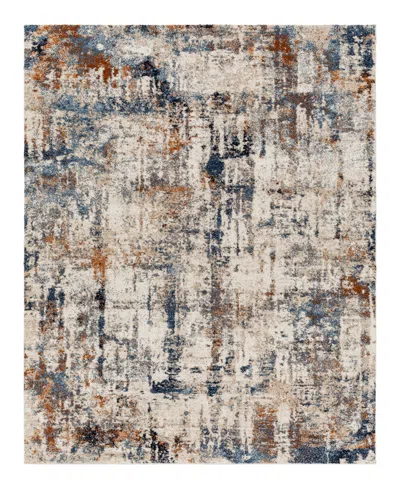 Surya Tuscany Tus-2327 4'3x5'7 Area Rug In Cream-blue