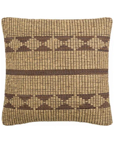 Surya Twareg Accent Pillow In Brown