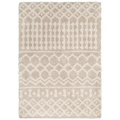 Surya Urban Shag Usg-2303 8'x10' Cream And Beige Area Rug