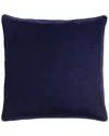 Surya Velvet Down Pillow In Blue