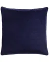 Surya Velvet Polyester Pillow In Navy