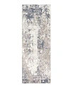 Surya Venice Vne-2304 Runner Area Rug, 2'7 X 7'3 In Pale Blue