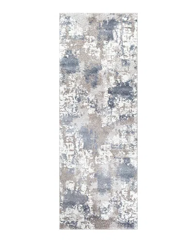 Surya Venice Vne-2306 Runner Area Rug, 2'7 X 7'3 In Denim Blue