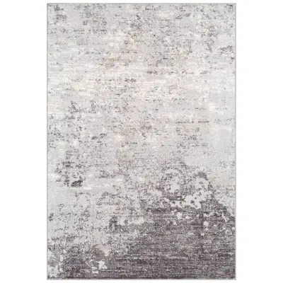 Surya Wanderlust Wnl-2310 5'x8' Gray And White Area Rug