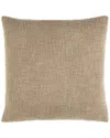 Surya Washed Down Pillow In Wheat