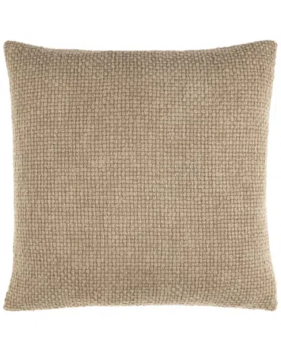 Surya Washed Down Pillow In Wheat
