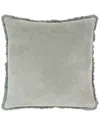 Surya Washed Velvet Decorative Pillow