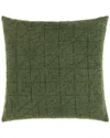 Surya Winona Polyester Pillow In Green