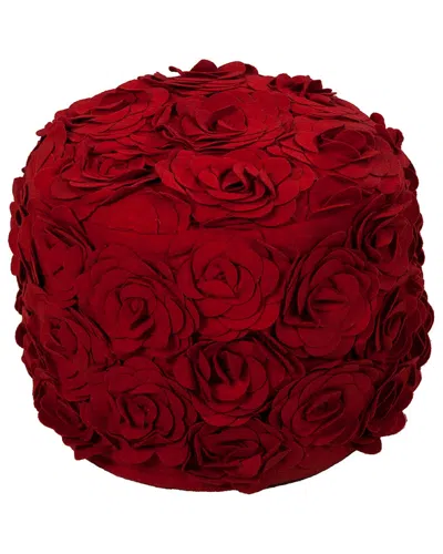 SURYA SURYA WOOL POUF