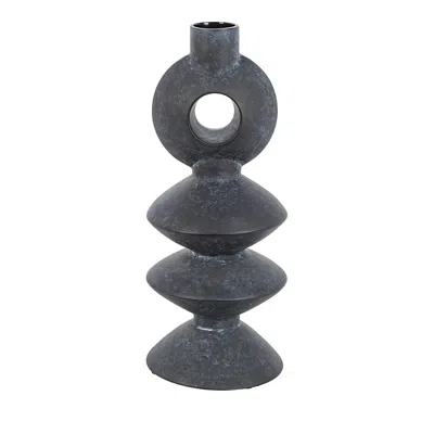 Surya Yagya Ceramic Decoration In Black