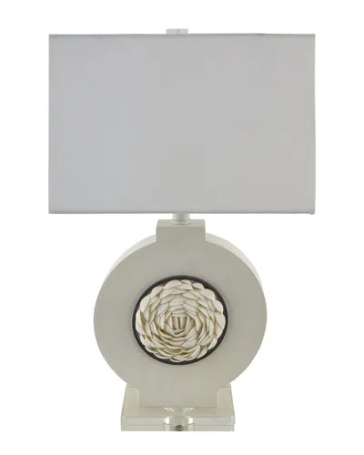 Surya Yuelin Accent Table Lamp In Gray