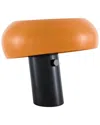 Surya Yuelin Accent Table Lamp In Orange