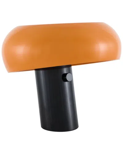 Surya Yuelin Accent Table Lamp In Orange