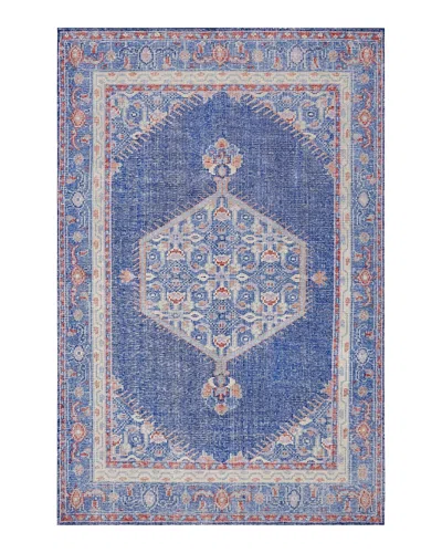 Surya Zahra Area Rug, 3'6 X 5'6 In Blue/red/camel
