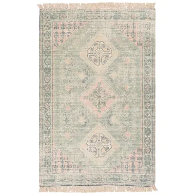 Surya Zainab Zai-2316 2'x3' Sage And Pale Pink Area Rug