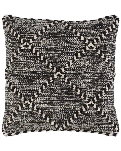 Surya Zanafi Polyester Pillow In Black