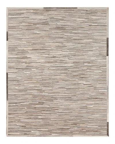 Surya Zander Znd-1005 Area Rug, 2' X 3' In Gray/brown/wheat