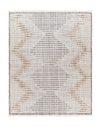 Surya Zaragoza Zrz-2300 Area Rug, 6'7 X 9' In Gray Beige