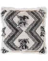 Surya Zelah Printed Throw Pillow In Gray