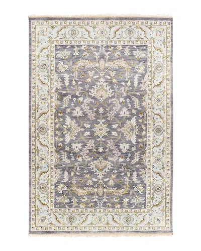 Surya Zeus Area Rug, 3'9 X 5'9 In Charcoal/sky Blue/ivory/taupe/olive/beig