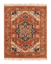 Surya Zeus Zeu-7805 Area Rug, 7'9 X 9'9 In Orange