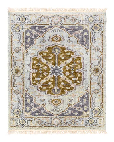 Surya Zeus Zeu-7823 Area Rug, 2' X 3' In Gray/brown/mauve/cream
