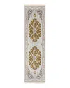 Surya Zeus Zeu-7823 Runner Area Rug, 2'6 X 8' In Gray/brown/mauve/cream